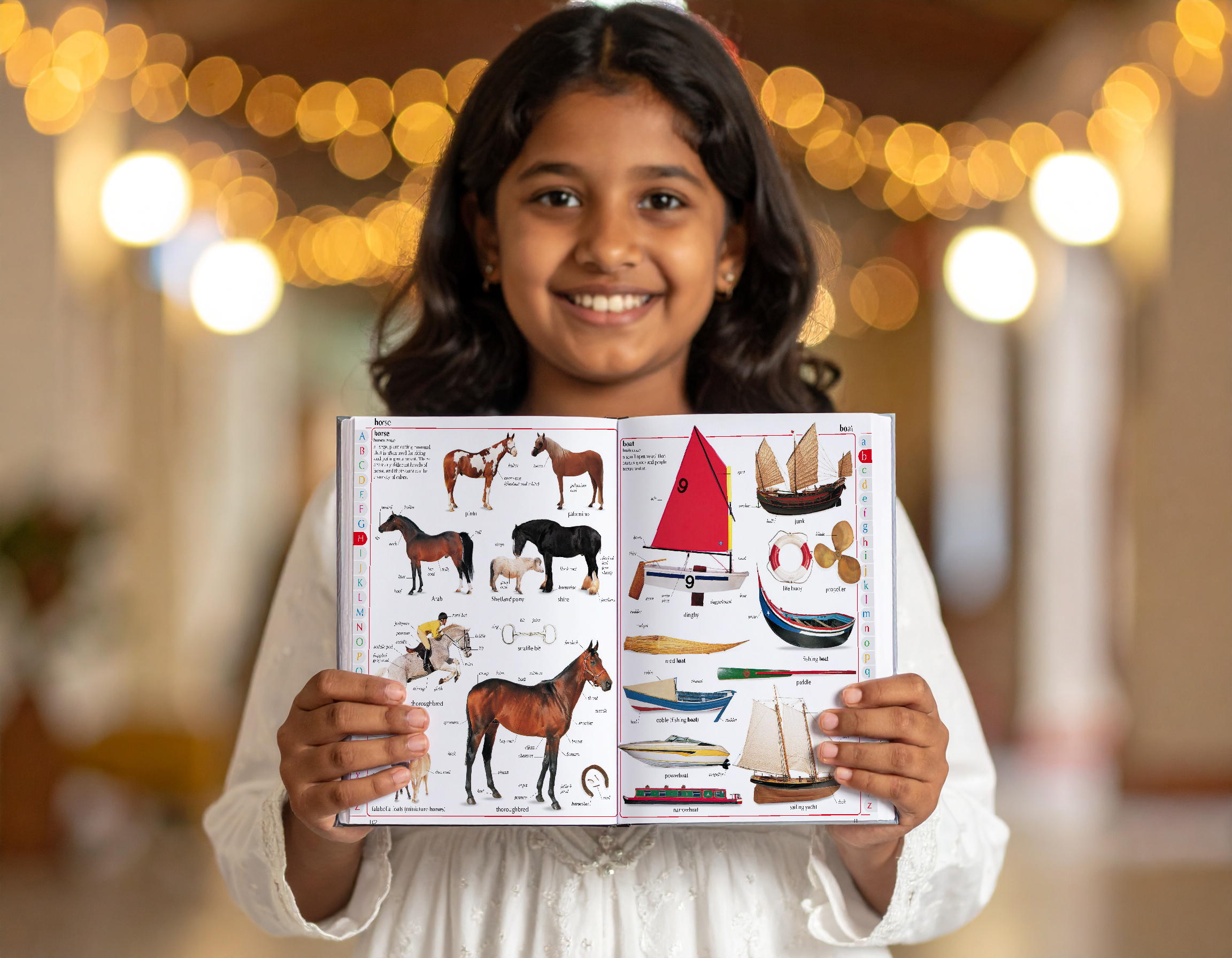 Lingo Kids Illustrated Dictionary inside pages